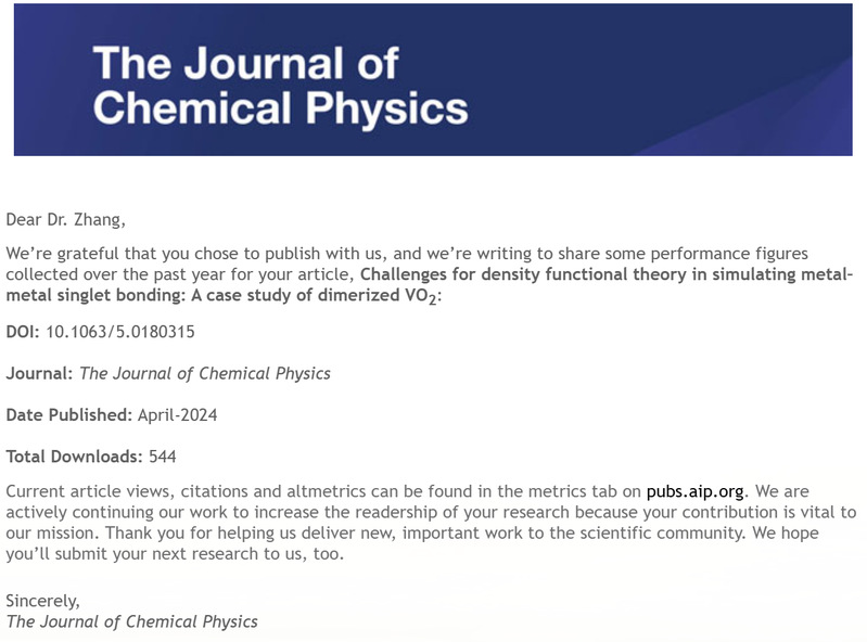 研究进展：金属间化学键理论取得...